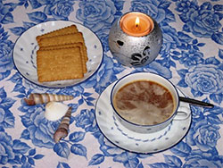 Ostfriesische Teezeremonie