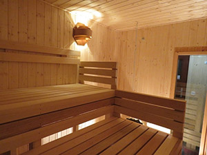 Feriennwohnung Garten Sauna