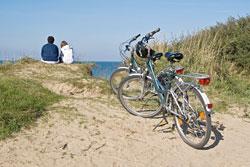 Rad fahren auf Ostfrieslands Inseln