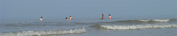 Schwimmen in der Nordsee