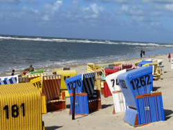 Strandkrbe Langeoog